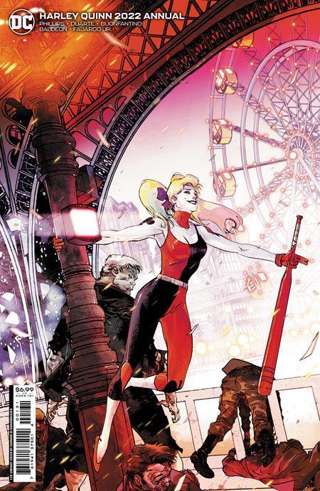 HARLEY QUINN VOL 4 2022 ANNUAL #1 (ONE SHOT) CVR D INC 1:25 CARMINE DI GIANDOMENICO CARD STOCK VAR