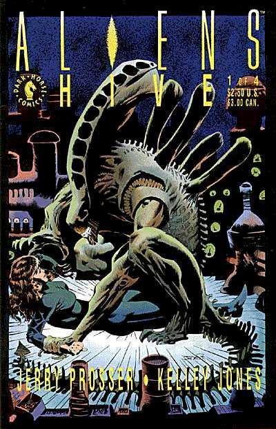 ALIENS HIVE (1992)- SET OF FOUR