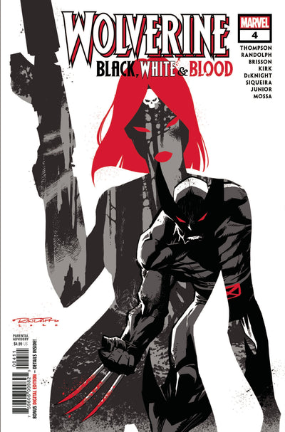 WOLVERINE BLACK WHITE BLOOD (2020) #4
