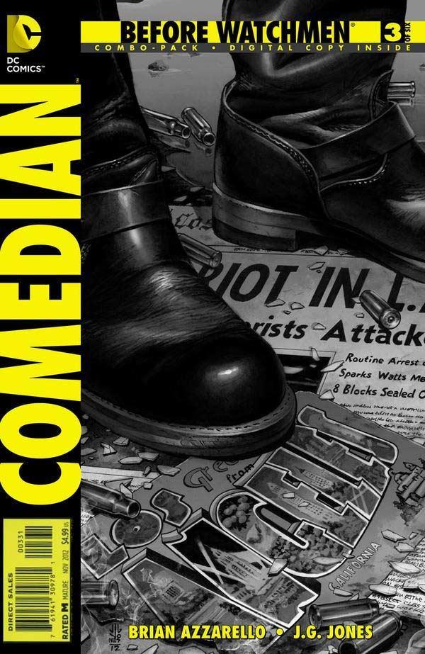 BEFORE WATCHMEN COMEDIAN #3 COMBO PACK
