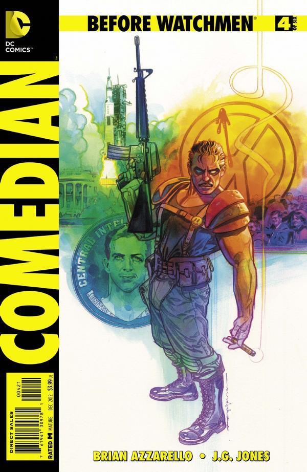 BEFORE WATCHMEN COMEDIAN #4 VAR ED