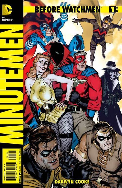 BEFORE WATCHMEN MINUTEMEN #1 VAR ED