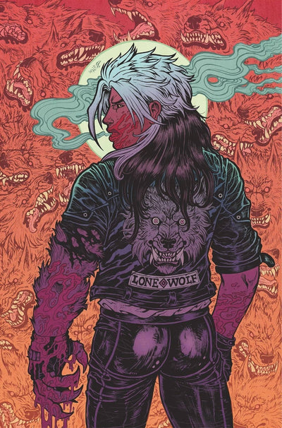 LUNAR ROOM #1 CVR F WOLF VAR 50 COPY INCV