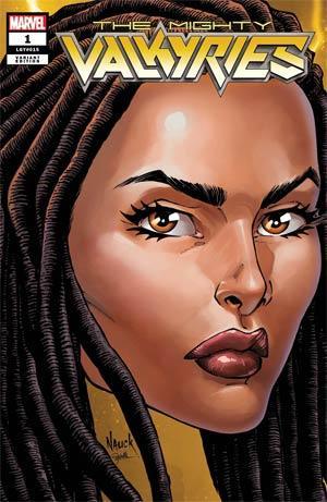 MIGHTY VALKYRIES #1 NAUCK HEADSHOT VAR