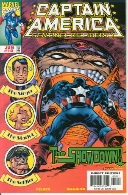 CAPTAIN AMERICA SENTINEL OF LIBERTY #10