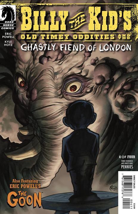 BILLY THE KID GHASTLY FIEND LONDON #4 ERIC POWELL CVR