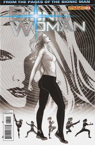 BIONIC WOMAN VOL 2 #1 15 COPY RENAUD B&W INCV