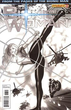 BIONIC WOMAN VOL 2 #3 15 COPY RENAUD B&W INCV