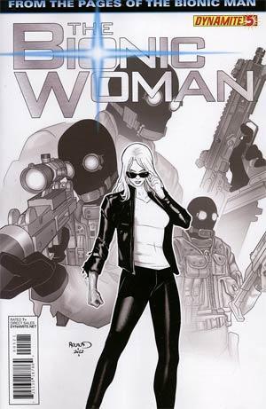 BIONIC WOMAN VOL 2 #5 10 COPY RENAUD B&W INCV - Kings Comics