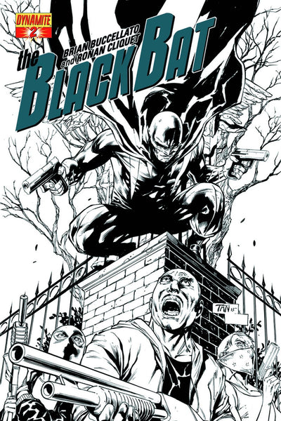 BLACK BAT #2 25 COPY TAN B&W INCV