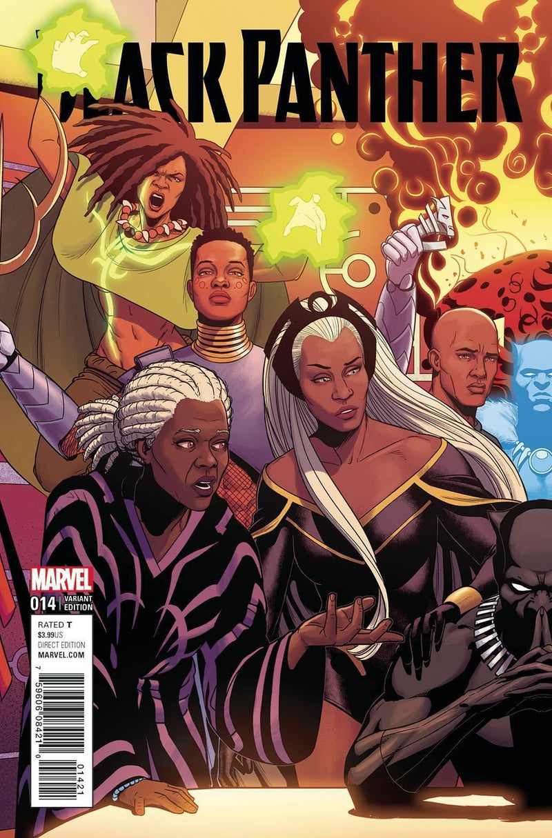 BLACK PANTHER VOL 6 #14 MCKELVIE CONNECTING B VAR