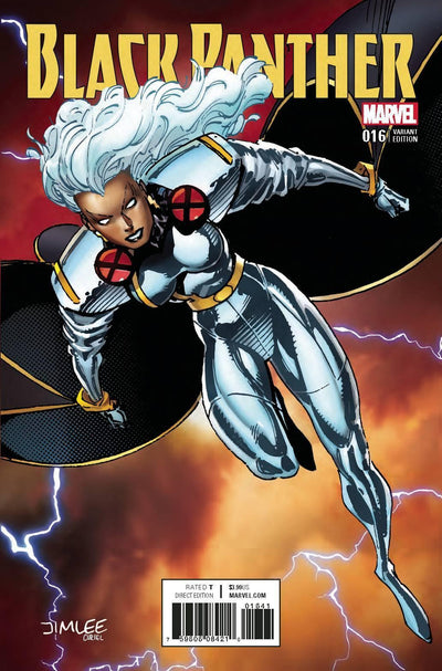 BLACK PANTHER VOL 6 #16 X-MEN CARD VAR
