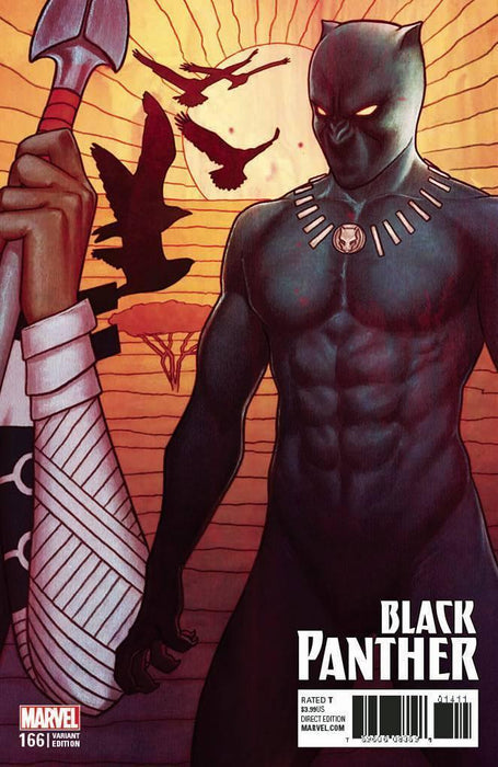 BLACK PANTHER VOL 6 #166 FRISON CONNECTING VAR LEG - Kings Comics
