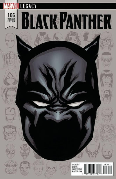 BLACK PANTHER VOL 6 #166 MCKONE LEGACY HEADSHOT VAR LEG