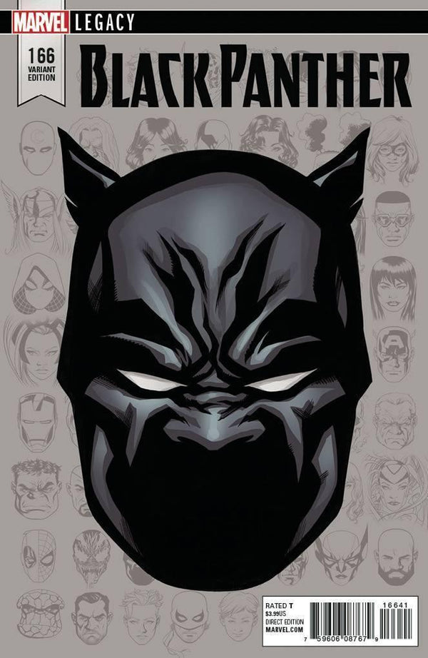 BLACK PANTHER VOL 6 #166 MCKONE LEGACY HEADSHOT VAR LEG