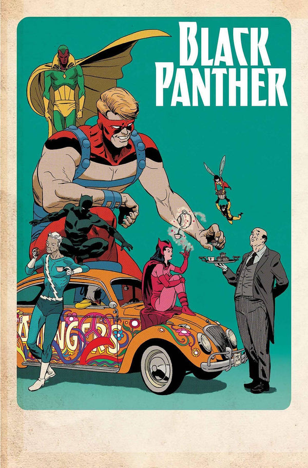 BLACK PANTHER VOL 6 #169 MARTIN AVENGERS VAR LEG