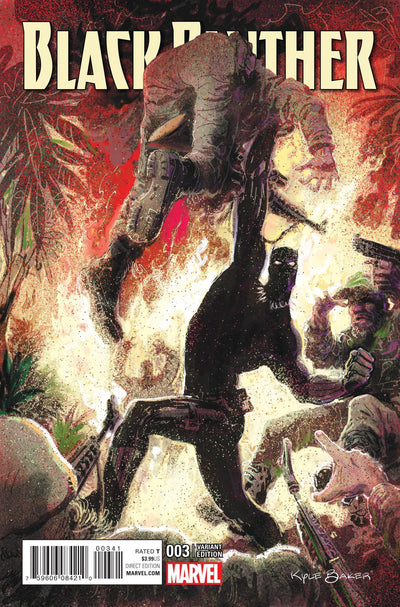 BLACK PANTHER VOL 6 #3 BAKER VAR