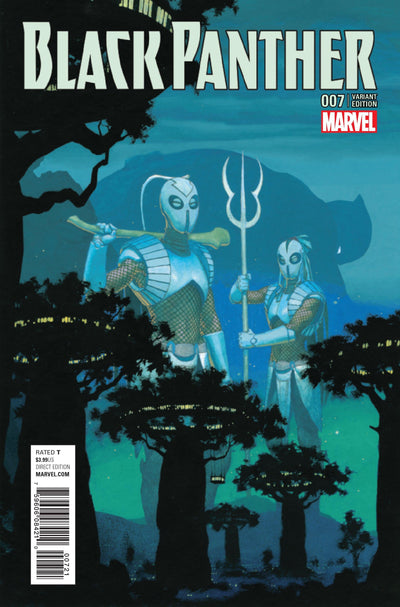 BLACK PANTHER VOL 6 #7 RIBIC CONNECTING C VAR NOW