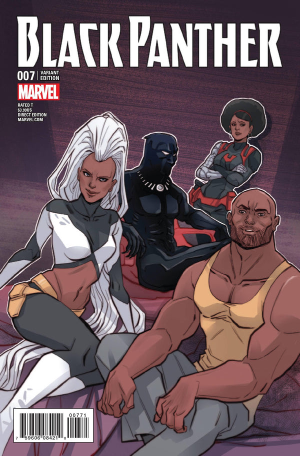 BLACK PANTHER VOL 6 #7 SAUVAGE VAR NOW