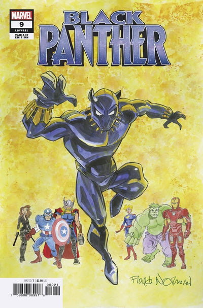 BLACK PANTHER VOL 7 #9 NORMAN VAR