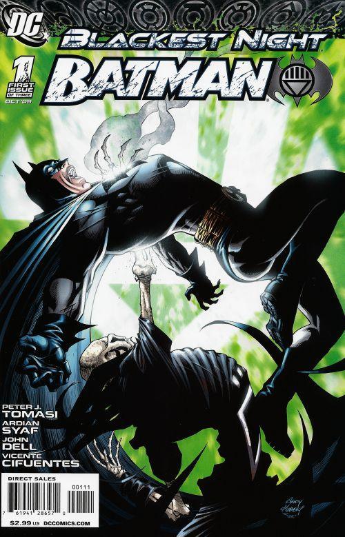 BLACKEST NIGHT BATMAN (2009) SET OF THREE