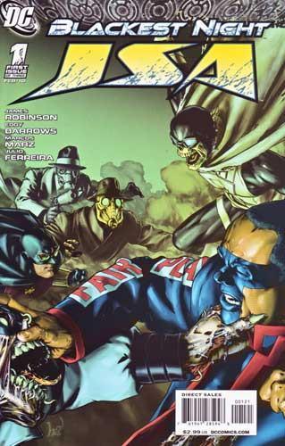 BLACKEST NIGHT JSA #1 VAR ED