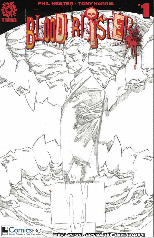 BLOOD BLISTER #1 PHIL HESTER COMICSPRO VARIANT
