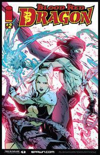 BLOOD RED DRAGON #2 STAN LEE & TODD MCFARLANE