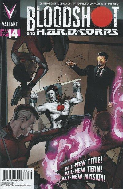 BLOODSHOT & HARD CORPS #14 PULLBOX LUPACCHINO