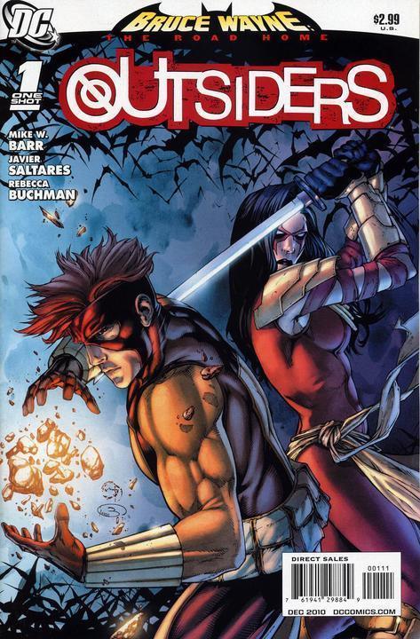 BRUCE WAYNE THE ROAD HOME OUTSIDERS #1