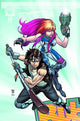 BUBBLEGUN #4 DIRECT MARKET MAIN COVERS