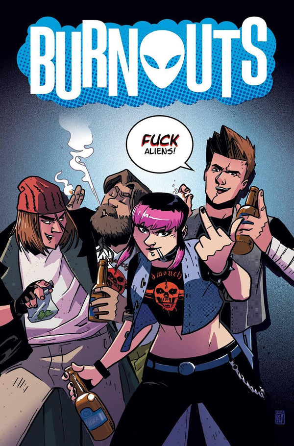 BURNOUTS #1 CVR C CBLDF CHARITY VAR UNCENSORED