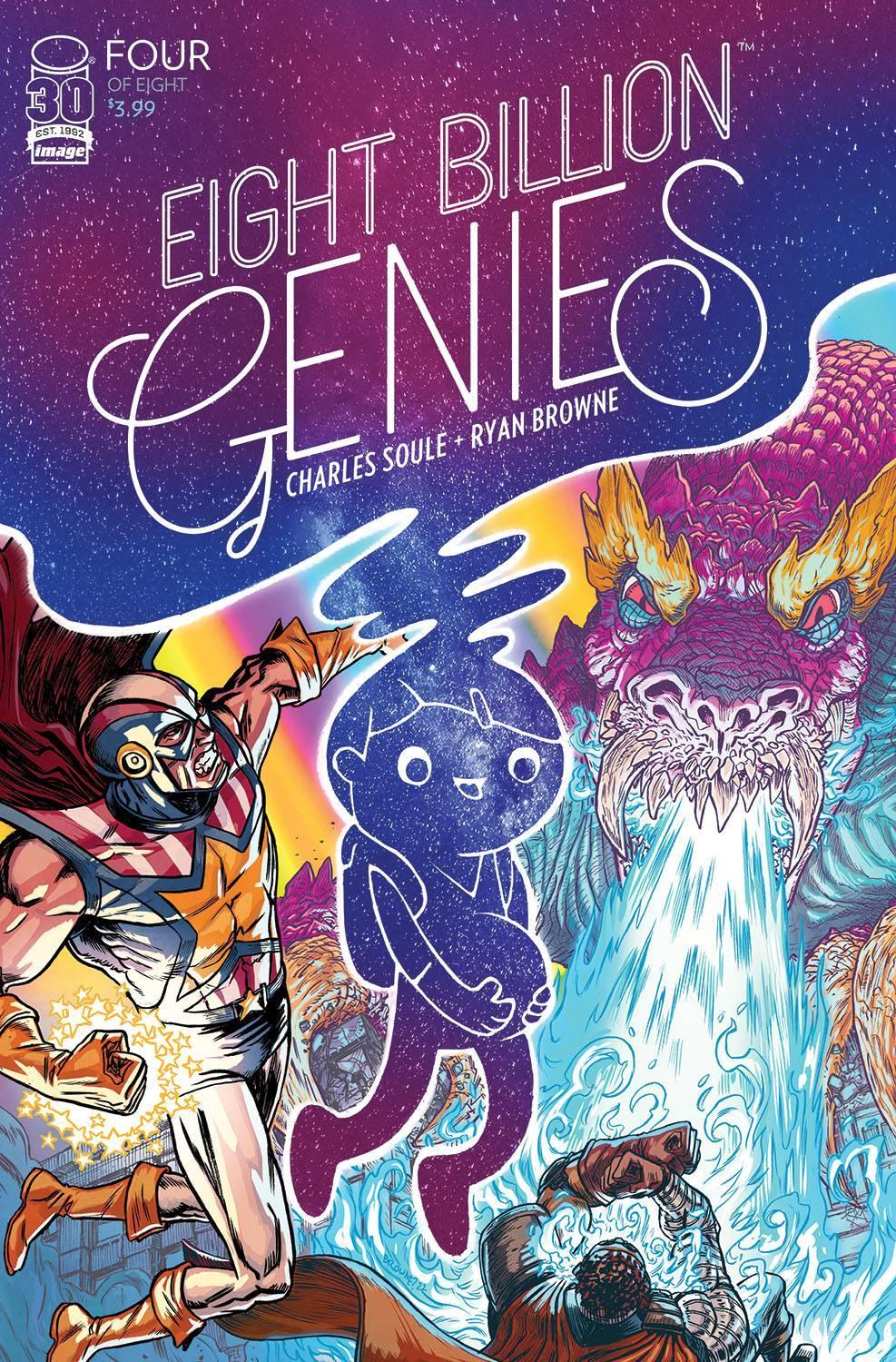 EIGHT BILLION GENIES #4 CVR A BROWNE - Kings Comics