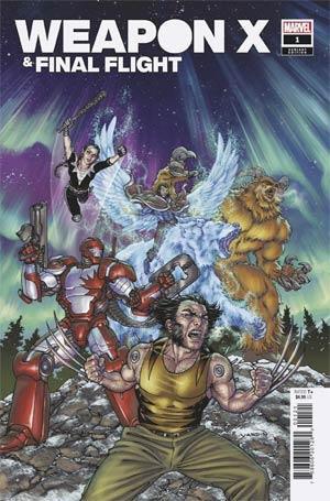 HEROES REBORN WEAPON X AND FINAL FLIGHT #1 YARDIN VAR - Kings Comics