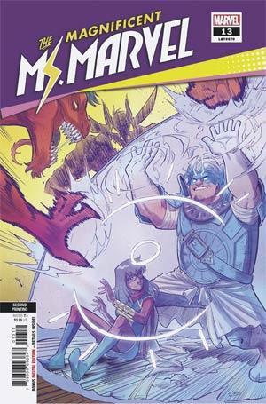 MAGNIFICENT MS MARVEL #13 2ND PTG VAR