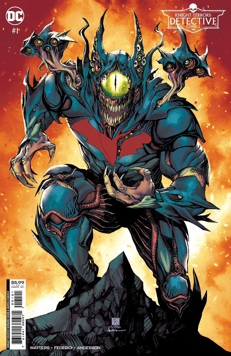 KNIGHT TERRORS DETECTIVE COMICS (2023) #1 CVR B BERNARD CHANG CARD STOCK VAR