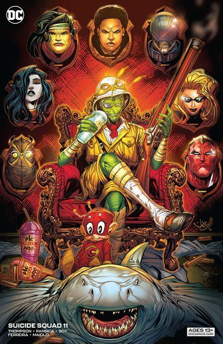 SUICIDE SQUAD VOL 6 #11 CVR B KEVIN MAGUIRE CARD STOCK VAR