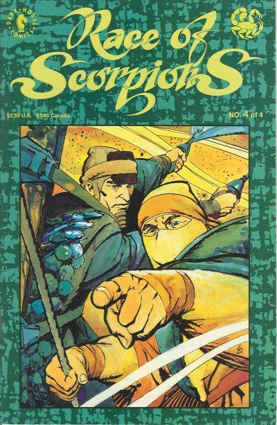 RACE OF SCORPIONS (1991) - SET OF FOUR - Kings Comics