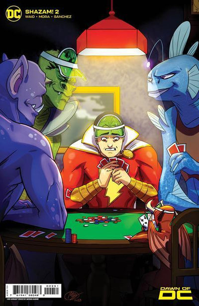 SHAZAM (2023) #2 CVR F INC 1:50 MEGAN HUANG CARD STOCK VAR