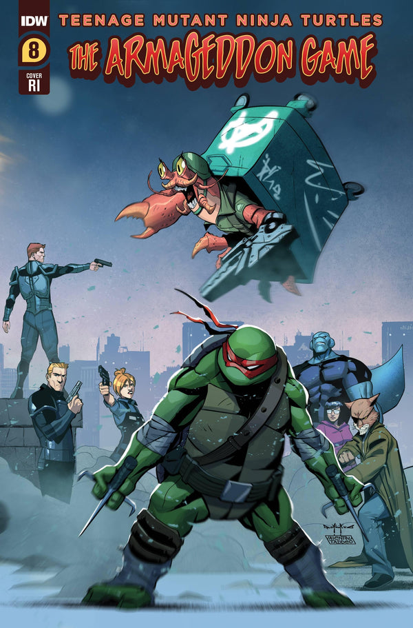 TMNT ARMAGEDDON GAME (2022) #8 CVR D 10 COPY INCV QUALANO