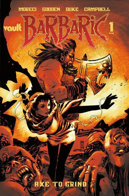BARBARIC AXE TO GRIND #1 CVR D INC 1:10 DANI VAR - Kings Comics