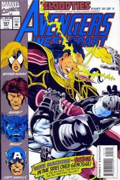 AVENGERS WEST COAST (1985) #101