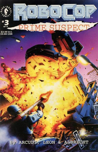 ROBOCOP PRIME SUSPECT (1992) - SET OF FOUR - Kings Comics