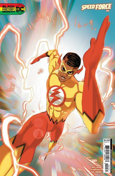 SPEED FORCE (2023) #4 CVR C NIKOLAS DRAPER-IVEY BLACK HISTORY MONTH CARD STOCK VAR