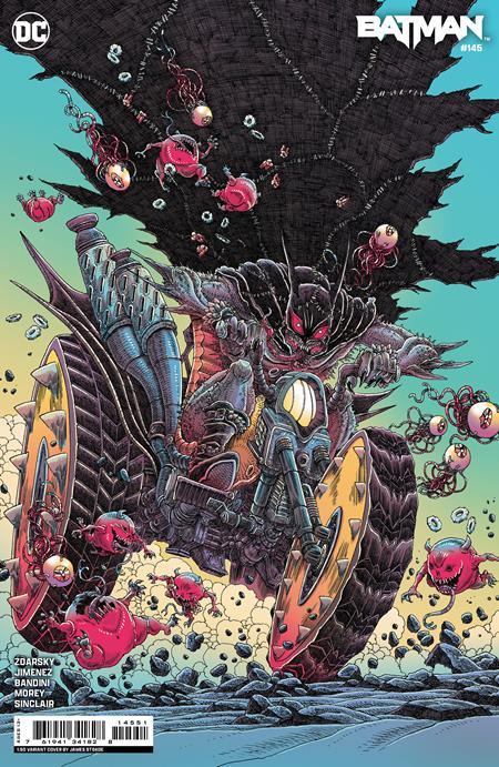 BATMAN (2016) #145 CVR E INC 1:50 JAMES STOKOE CARD STOCK VAR