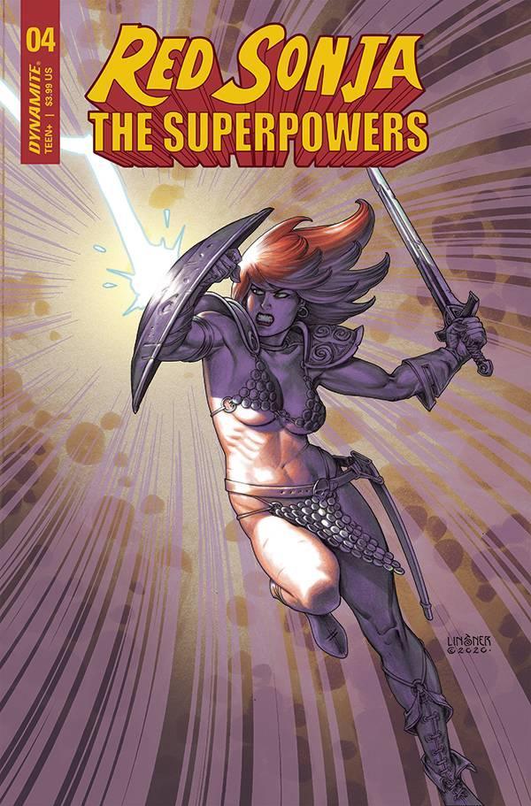 RED SONJA THE SUPERPOWERS #4 CVR C LINSNER - Kings Comics
