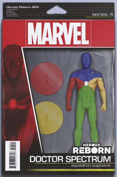 HEROES REBORN #4 CHRISTOPHER ACTION FIGURE VAR