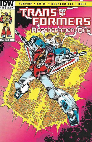 TRANSFORMERS REGENERATION ONE 98 CVR B Kings Comics