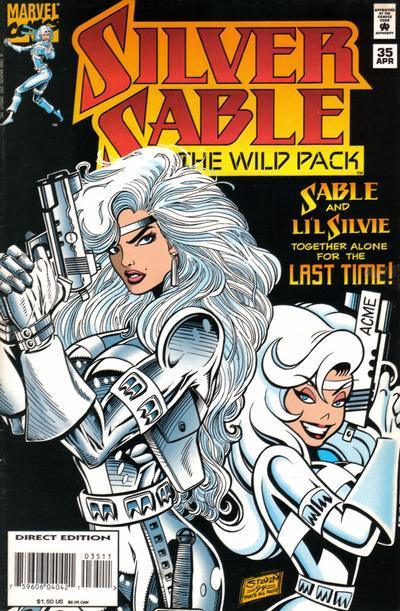 SILVER SABLE AND THE WILD PACK (1992) #35 (FN/VF) - Kings Comics