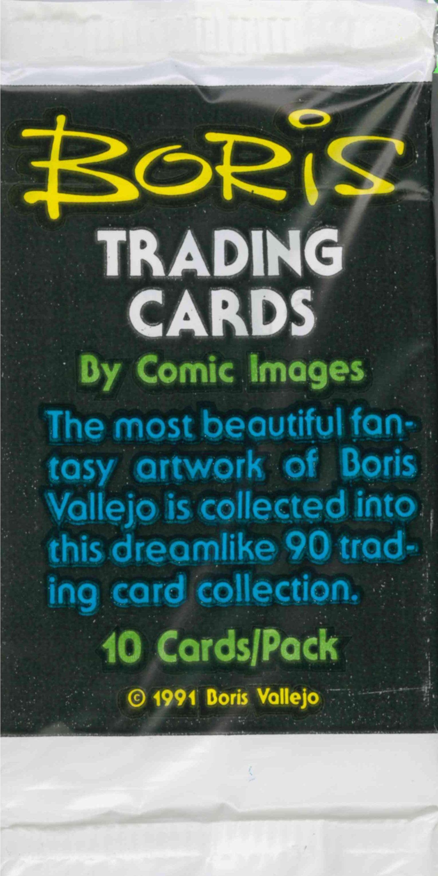 1991 BORIS VALLEJO TRADING CARD PACK - Kings Comics